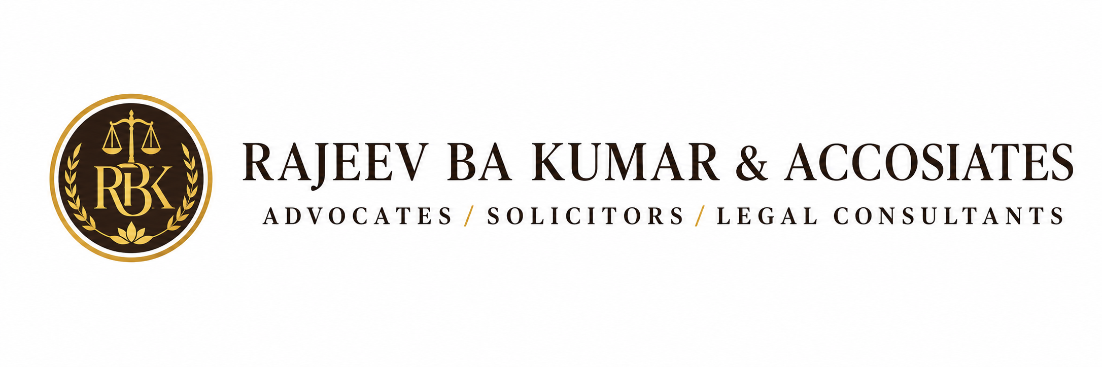 Rajeev Ba Kumar and Associates Law Firm Logo