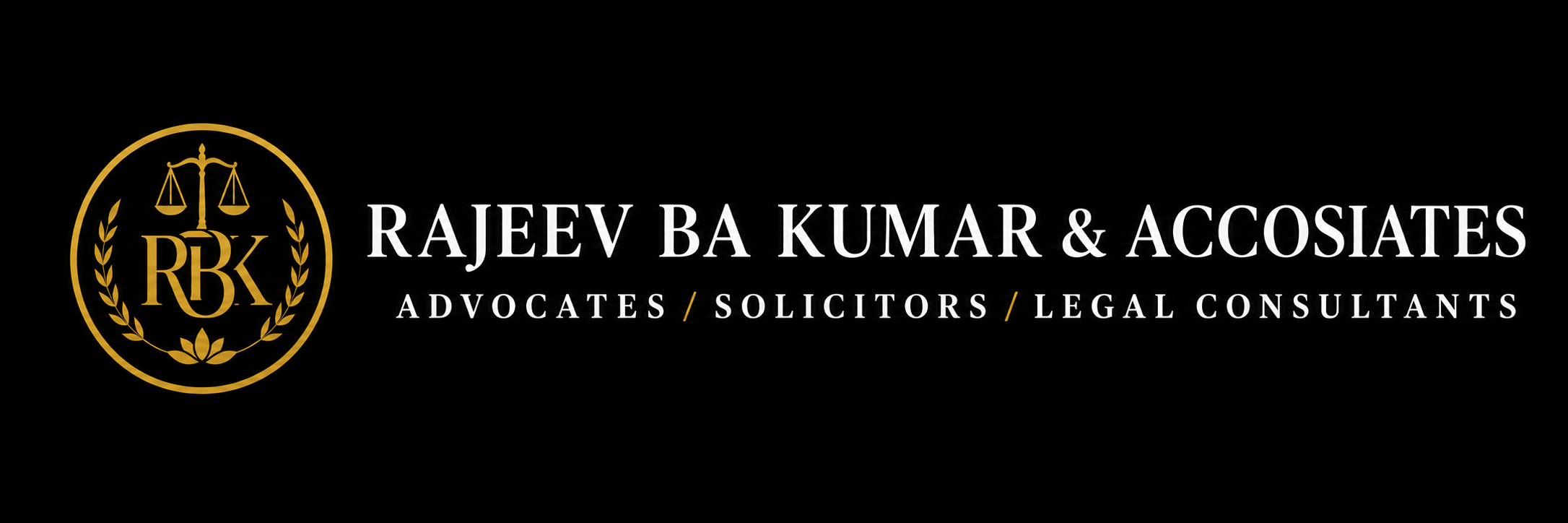 Rajeev Ba Kumar and Associates Law Firm Logo